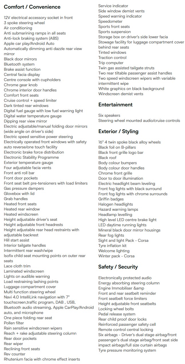 vehicle equipment